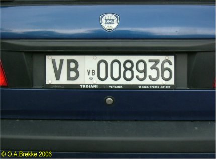 Italy former normal series rear plate VB 008936.jpg (23 kB)