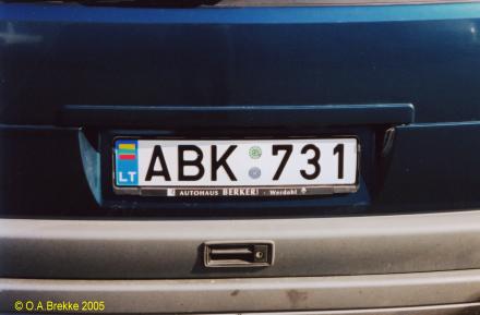 Lithuania normal series former style ABK 731.jpg (16 kB)