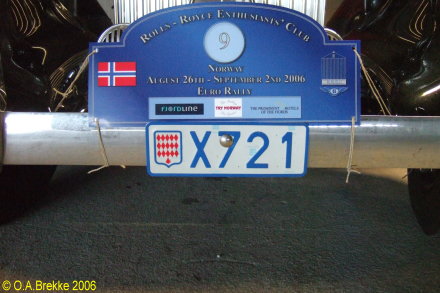 Monaco antique vehicle series front plate former style X 721.jpg (44 kB)