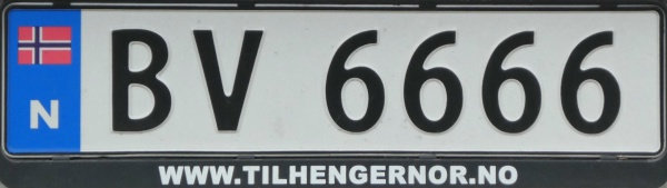 Norway four numeral series close-up BV 6666.jpg (68 kB)