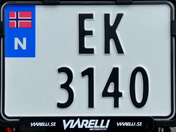 Norway electrically powered four numeral series close-up EK 3140.jpg (114 kB)