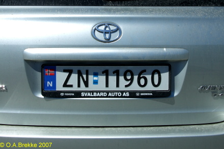 Svalbard registration imported to mainland Norway former style ZN 11960.jpg (58 kB)