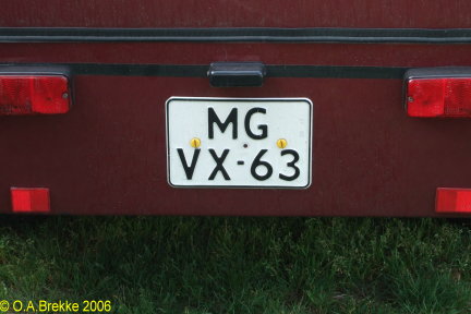 Netherlands motorcycle trailer repeater plate MG-VX-63.jpg (35 kB)