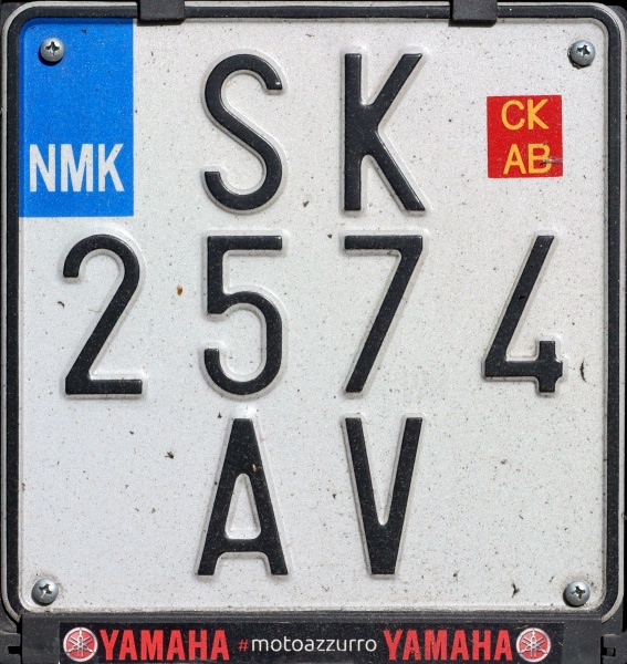 North Macedonia normal series motorcycle close-up SK 2574 AV.jpg (192 kB)