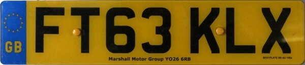 Great Britain normal series rear plate former style FT63 KLX.jpg (44 kB)