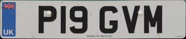 Great Britain former personalised series front plate close-up P19 GVM.jpg (40 kB)