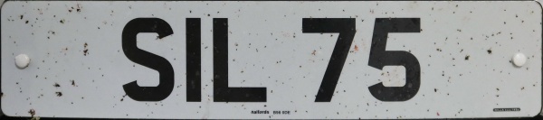 Northern Ireland former normal series remade as cherished number SIL 75.jpg (44 kB)