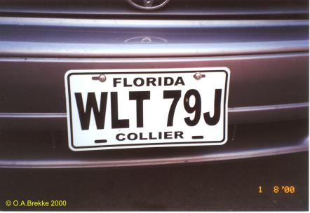 USA Florida former normal series replacement plate WLT 79J.jpg (21 kB)
