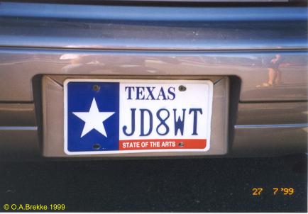 USA Texas optional issue STATE OF THE ARTS former style JD8WT.jpg (19 kB)