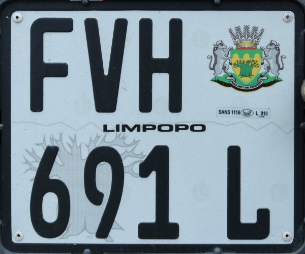 South Africa Limpopo normal series FVH 691 L.jpg (112 kB)